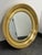 Transitional Roche Bobois Clara Gold Mirror, 40 Inches For Sale - Image 3 of 12
