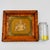 A distinguished early to mid-century framed English Royal Coat of Arms, beautifully presented in a richly figured burlwood...