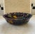 1940s Vintage Slipware Terra Cotta Oval Ridged Bowl For Sale - Image 5 of 13