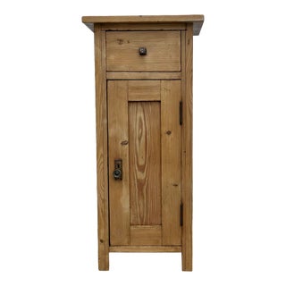 19th Century European Pine Pot Cupboard For Sale