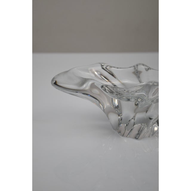 Crystal Dish or Bowl from Baccarat, France, 1970s For Sale - Image 10 of 11