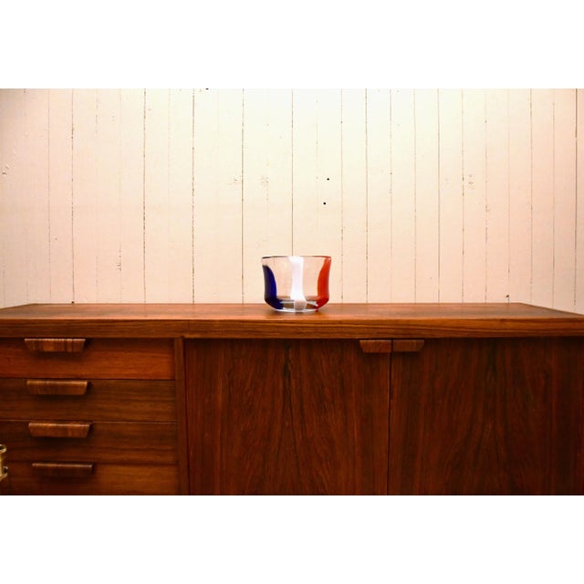 Erik Höglund Art Glass Bowl by Erik Höglund for Chribska, Czech Republic, 1992 For Sale - Image 4 of 10