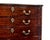 Wood Antique George III Mahogany Serpentine Chest of Drawers, 1760 For Sale - Image 7 of 11