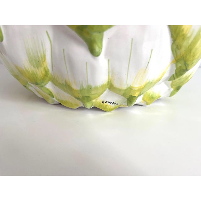 1960s Italian Artichoke Lamp by F Cooper For Sale - Image 12 of 18