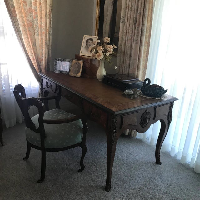 Louie 15th Style Tableu Blanc With Ormalou Decoration For Sale - Image 4 of 10