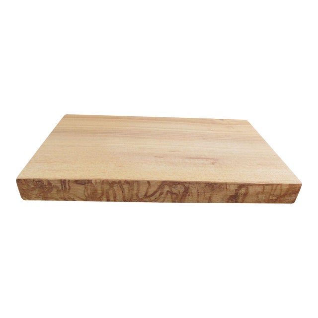 Mira Nakashima Designed Maple Cutting Board or Display Plinth Signed and Dated For Sale