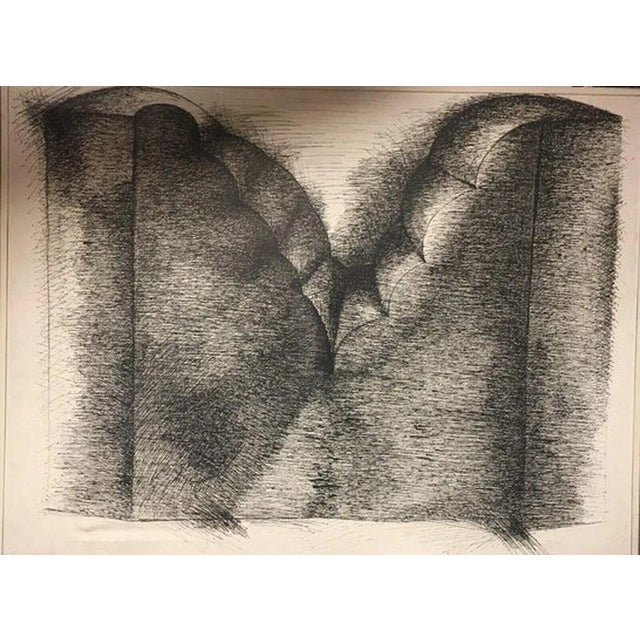 1970s Peter O. Knapp, Sculpture, 1978, Ink on Paper For Sale - Image 5 of 13