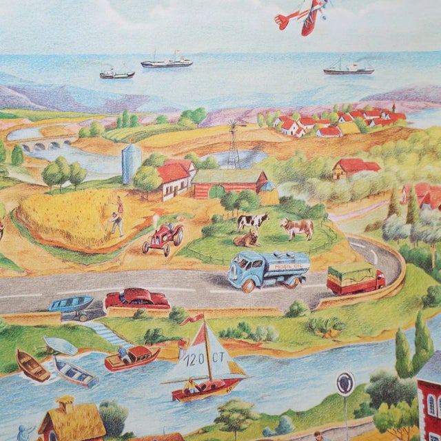 Postmodern Vintage Fiorucci “Fioruccino” Illustrated Poster 1979 For Sale - Image 3 of 10