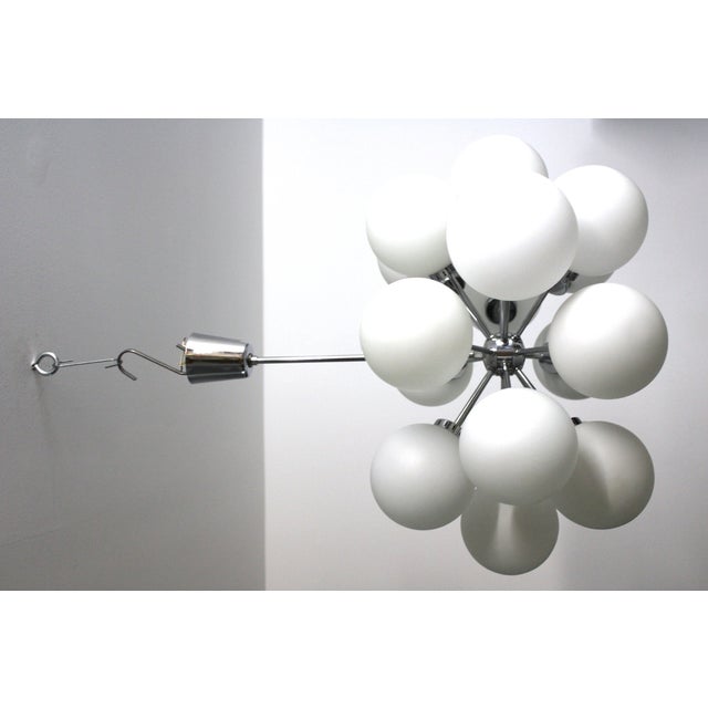 1960s Sputnik Chandelier by Nikoll, 1960s For Sale - Image 5 of 11