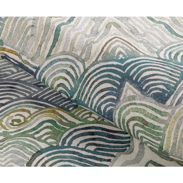 ⭐️ Ships Within 2 Days On the Front: Designer Linen Fabric On the Back: Ivory Linen Fabric Fabric Content: 100% Linen...