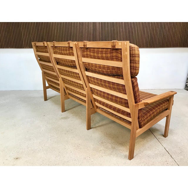 3-Seater Highback Capella Sofa by Illum Wikkelsø For Sale - Image 9 of 18