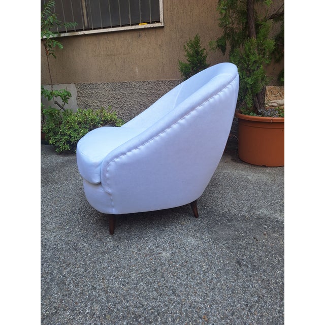 1940s Vintage Bedroom Armchairs by Gio Ponti for Cassina, 1940s, Set of 2 For Sale - Image 5 of 7