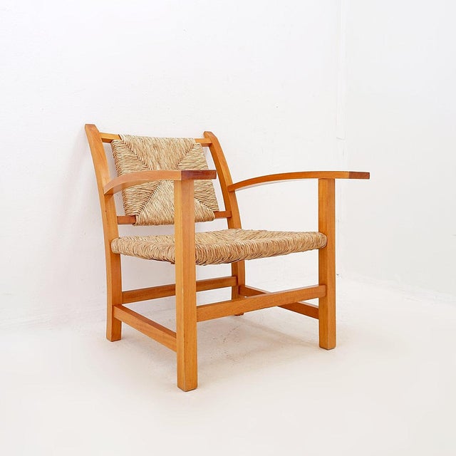 Wood Vintage Armchair by Josep Torres Clavé, 1990s For Sale - Image 7 of 16
