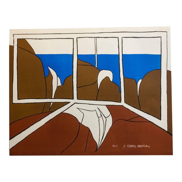 Joan Gardy Artigas, Singapore Singapour Original Modernist Lithograph on Arches Vellum For Sale