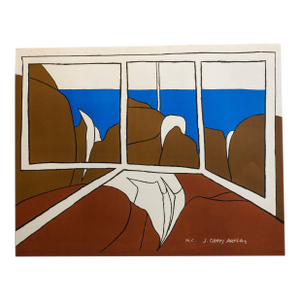 Joan Gardy Artigas, Singapore Singapour Original Modernist Lithograph on Arches Vellum