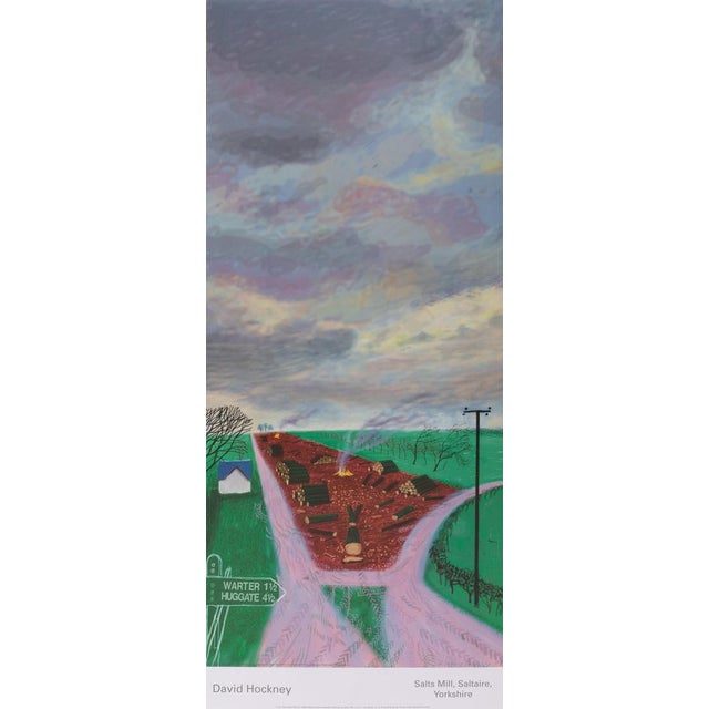 Near Water Poster after David Hockney For Sale - Image 6 of 6