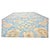 Islamic Afghan Sultanabad Wool 6x9 Light Blue & Tan Handmade Area Rug #1144039 For Sale - Image 3 of 6