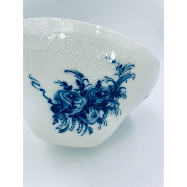 Rosenthal Blue Porcelain Bowl from Rosenthal, 1965 For Sale - Image 4 of 8