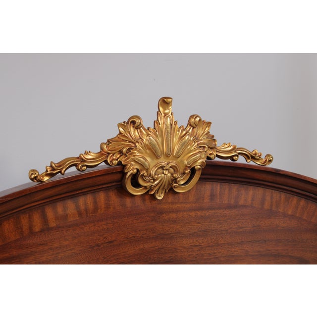 Maitland Smith George III Style King Size Mahogany Tester Canopy Bed For Sale In Philadelphia - Image 6 of 18