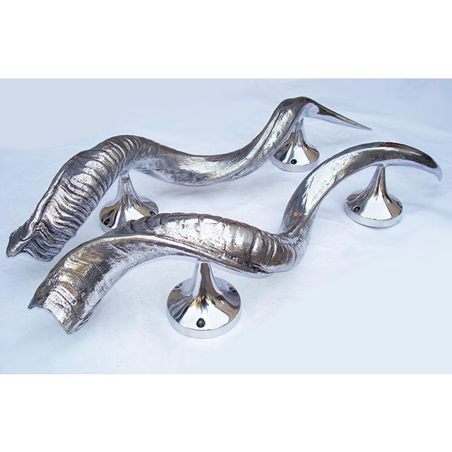 Exotic Horn Door Handles a Pair Chairish