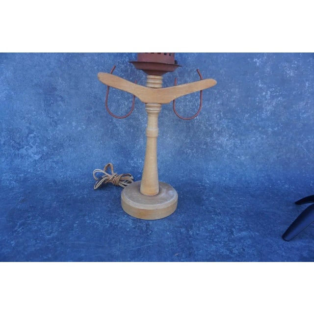 1930s True Monterey Cowboy-Style Table Lamp For Sale - Image 4 of 5