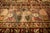 1900s Green Antique Intricate Floral Motifs Knotted Wool Persian Mashad Rug For Sale - Image 4 of 8