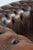 English Style Brown Cowhide Chesterfield Armchair For Sale - Image 12 of 17
