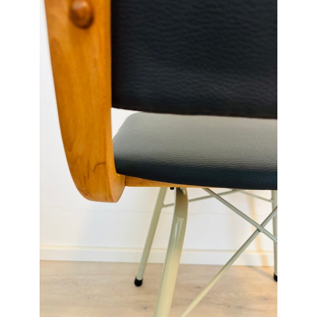 Metal Mid-Century Dining Chair by Miroslav Navrátil for Ton, 1970s For Sale - Image 7 of 10
