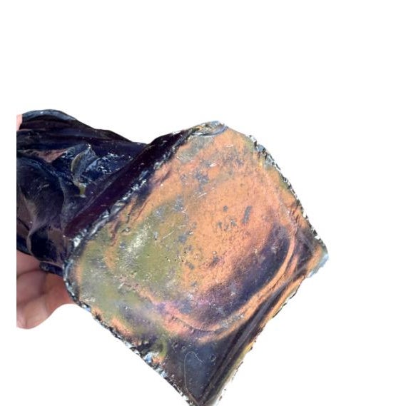 1960s Vintage Resin Acrylic Lucite Venus De Milo Female Cobalt Blue Sculpture For Sale - Image 5 of 5