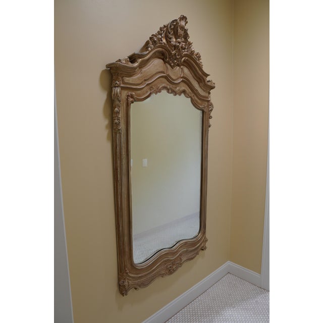 Traditional Vintage La Barge Ornate Wall Mirror For Sale - Image 3 of 10