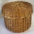 Vintage Chinese Lidded Basket For Sale - Image 4 of 8