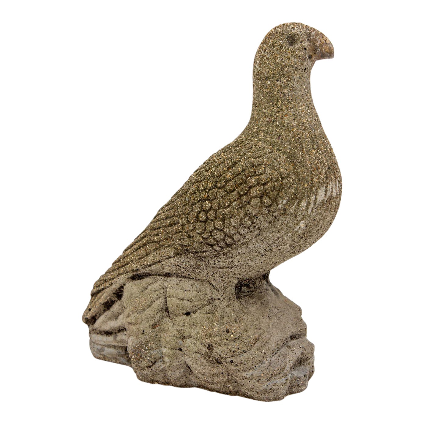Reconstituted Stone Dove Garden Ornament, 20th Century Chairish