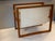 Mid 20th Century Vintage Danish Modern Teak & Linen Double Pocket Magazine Holder For Sale - Image 5 of 10