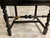 Antique Art Nouveau Ladderback Black Dining Side Desk Hall Arm Chair W/Cane Seat 41“ Tall For Sale In South Bend - Image 6 of 9