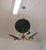 Metal Mid-Century 3-Light Chandelier, Italy, 1950s For Sale - Image 7 of 10