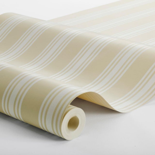 Inspired by a historic Swedish estate, Boråstapeter Gunnebo offers an elevated take on the classic stripe, with a matte...