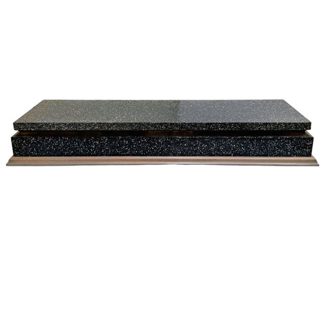 Italian Greyhound Dog Hand Carved Wood Sculpture on Stand For Sale - Image 9 of 10