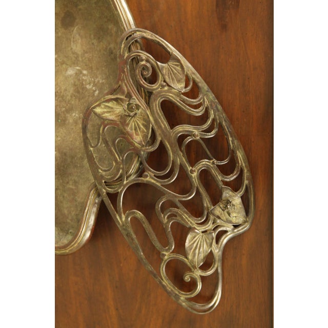 1900 - 1909 Painted Bronze Pond Form Censer With Frog and Lotus Blossom For Sale - Image 5 of 12