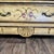 Wood Vintage Painted Floral Bombe Chest of Drawers For Sale - Image 7 of 13
