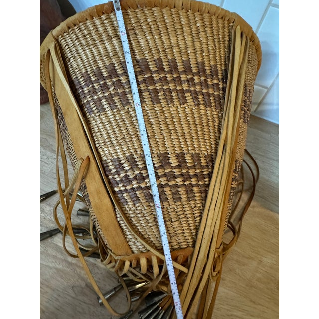 1960s Native American Burden Basket XL Chairish