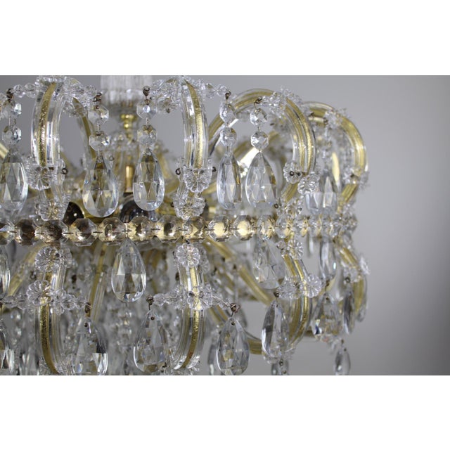 Imperial Chandelier in Crown Shape, 1950s For Sale - Image 10 of 18