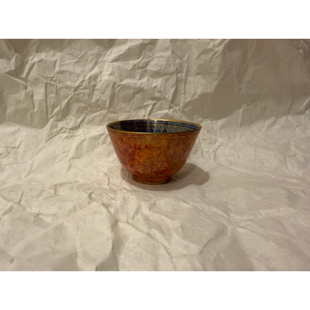 Wedgwood Early 20th Century Wedgwood Fairyland Lustre Bowl With Gilded Motif With Ordinary Strange Creature by Daisy Makeig-Jones For Sale - Image 4 of 9