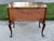 Mid 20th Century Solid Mahogany Queen Anne Lowboy Chest For Sale - Image 11 of 12