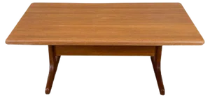 Teak Coffee Table, Denmark, 1960s