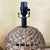 Vintage Natural Rattan Woven Table Lamp With Matching Basket Weave Shade For Sale - Image 11 of 18