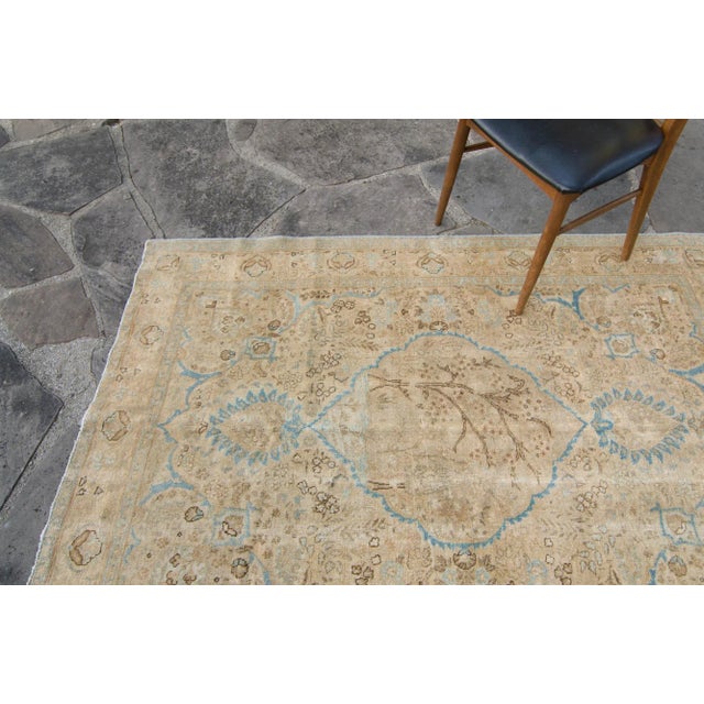 1920s 1920s Antique Hand Knotted Rug - 4’5” X 6’ For Sale - Image 5 of 11