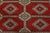 Bokhara Jaldar Rug 8’3” X 10’2” Red Wool Tribal Hand-Knotted Oriental Carpet For Sale - Image 10 of 14