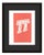 David Hockney, T from Hockneys Alphabet, Lithograph, Framed For Sale