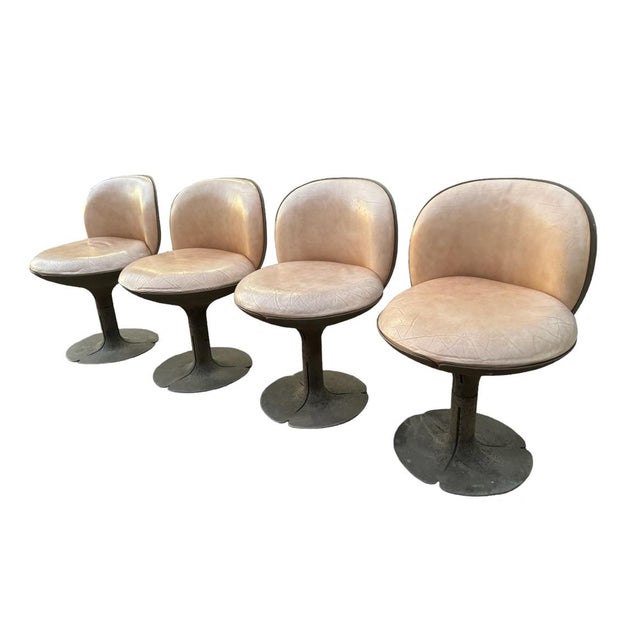 Attributed to Pierre Paulin Elysee Dining Set For Sale In New York - Image 6 of 9