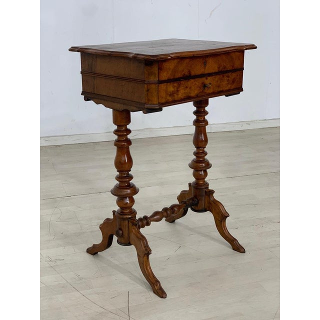 A very beautiful antique bedside table is for sale. For sale is a very nice antique bedside table. • German Design •...